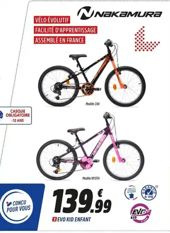 Intersport Evo kid enfant offre