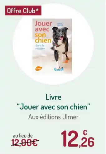 Livre "jouer avec son chien"