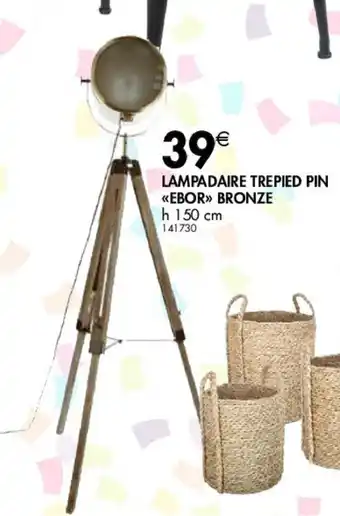 La Foir'Fouille Lampadaire trepied pin offre