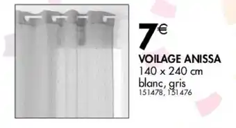 La Foir'Fouille Voilage anissa offre