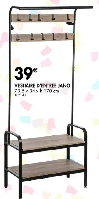 La Foir'Fouille Vestiare d'entree Jano offre