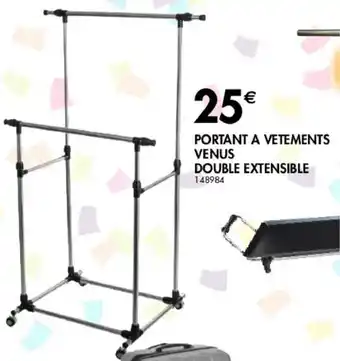 La Foir'Fouille Portant a vetements Venus offre