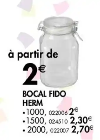 Bocal fido Herm