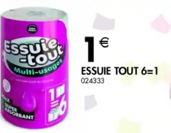 La Foir'Fouille Essuie tout 6=1 offre