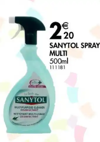 La Foir'Fouille Sanytol Spray Multi offre