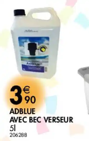 Adblue avec bec verseur