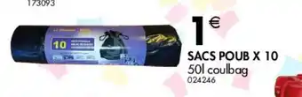 La Foir'Fouille Sacs poub X 10 offre