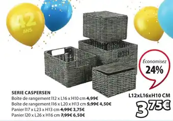 JYSK Serie caspersen offre