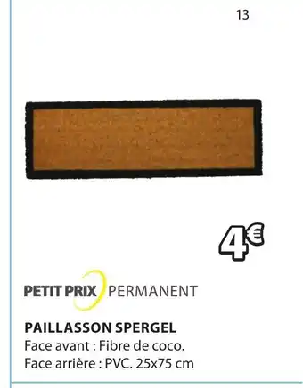 JYSK Paillasson Spergel offre