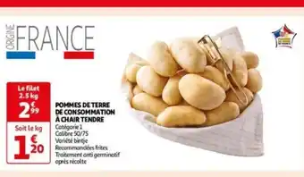 Auchan POMMES DE TERRE offre