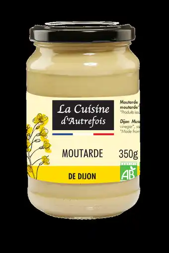 naturéO MOUTARDE DE DIJON - 350 G offre