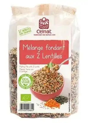 naturéO MÉLANGE AUX 2 LENTILLES offre