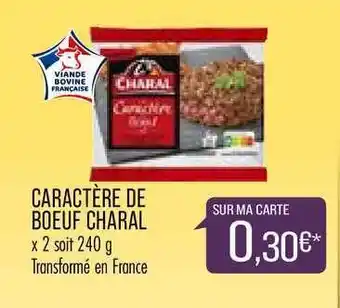 Match Caractère De Bœuf Charal offre