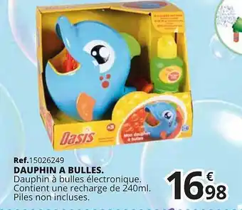 Dauphin Ă Bulles
