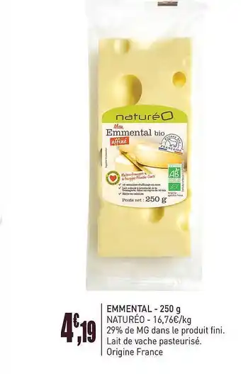 naturéO Emmental Naturéo offre