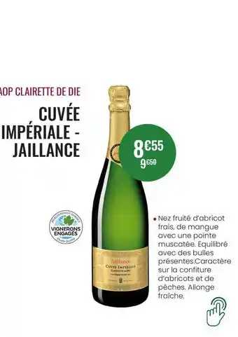 Aop Clairette De Die - Cuvée Impériale - Jaillance
