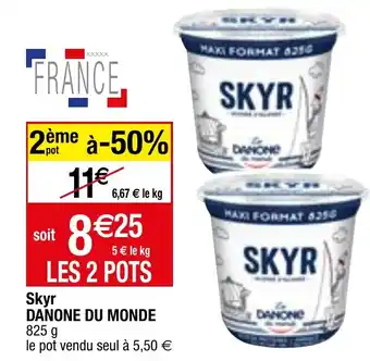 Migros Skyr DANONE DU MONDE offre