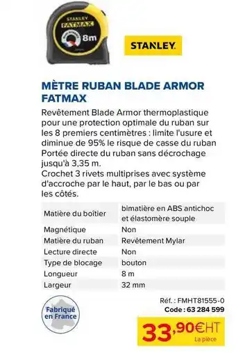 MĂštre Ruban Blade Armor Fatmax Stanley