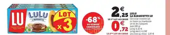U Express Lulu La Barquette Lu -68% De Remise Immédiate Sur Le 2ème Produit offre