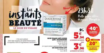 Soin Visage Anti-rides Lift+diadermines Ou Soin Yeux Lift -40% De Remise Immédiate