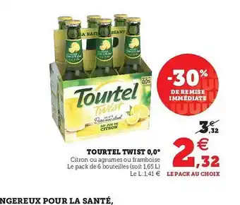 Tourtel Twist 0.0% -30% De Remise Immédiate