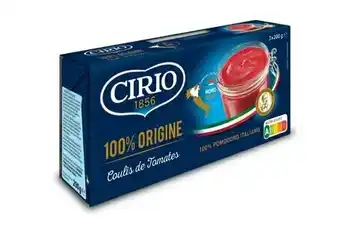 Auchan COULIS DE TOMATE 100% ORIGINE offre