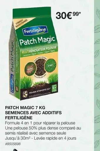 Patch Magic 7 Kg Semences Avec Additifs Fertiligène