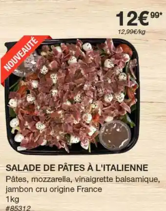 Costco Salade De Pâtes à L'italienne offre