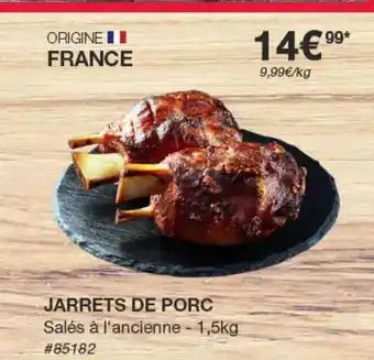 Costco Jarrets De Porc offre