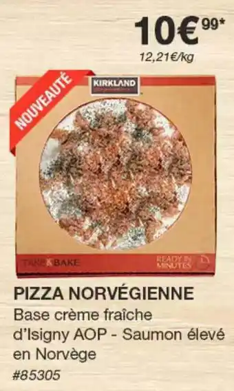 Costco Pizza Norvégienne offre