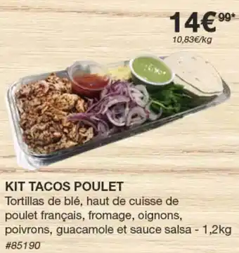 Costco Kit Tacos Poulet offre