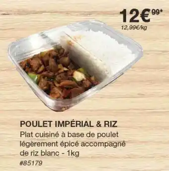Costco Poulet Impérial & Riz offre