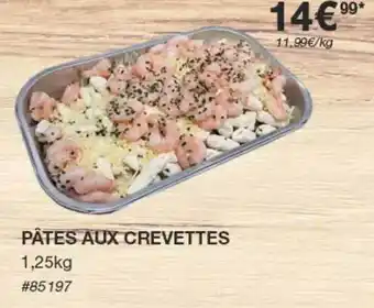 Costco Pâtes Aux Crevettes offre