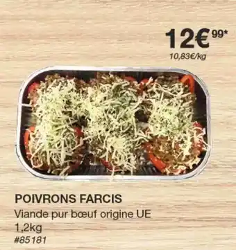 Poivrons Farcis
