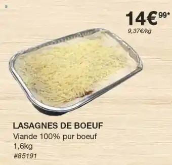 Lasagnes De Boeuf