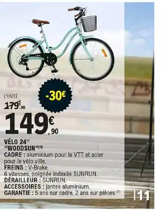 E.Leclerc Vélo 24 offre