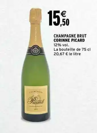 Intermarché Champagne Brut Corinne Picard offre
