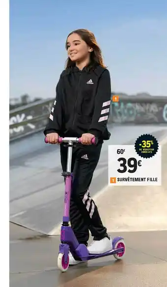 E.Leclerc Survêtement Fille offre