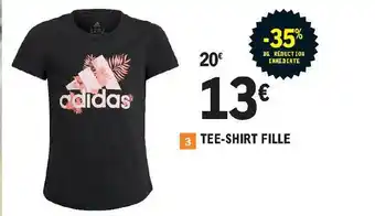 E.Leclerc Tee-shirt Fille Adidas offre