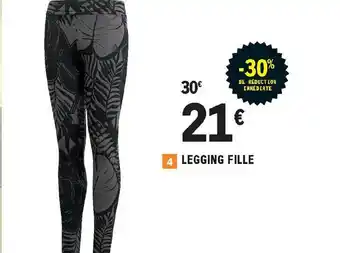 E.Leclerc Legging Fille offre