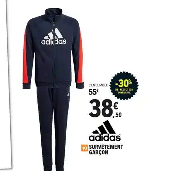 E.Leclerc Survêtement Garçon Adidas offre