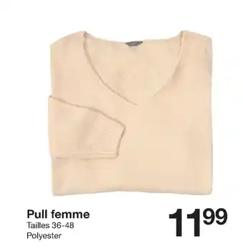 Zeeman Pull femme offre