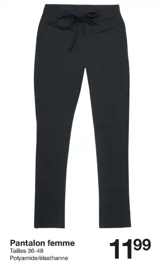 Zeeman Pantalon femme offre