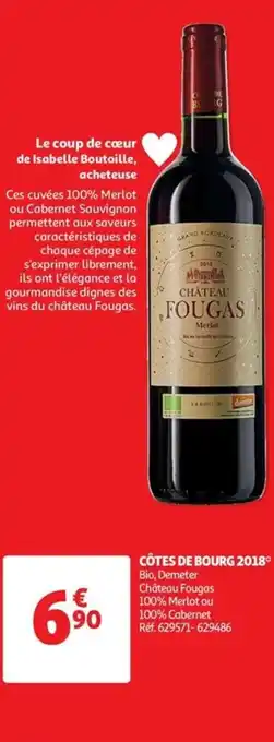 Côtes de bourg 2018