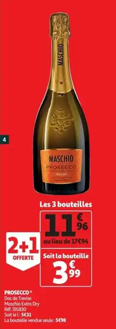 Auchan Prosecco offre