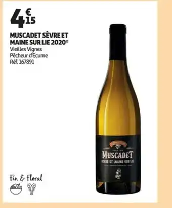 Muscadet sèvre et maine sur lie 2020
