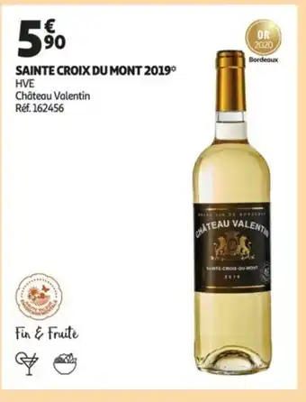Auchan Sainte croix du mont 2019 offre