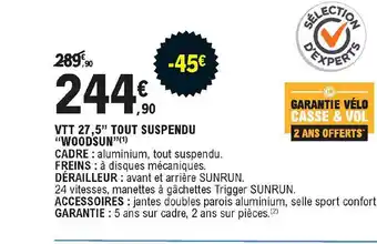 E.Leclerc Vtt 27,5 offre