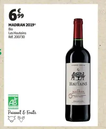 Auchan Madiran 2019 offre