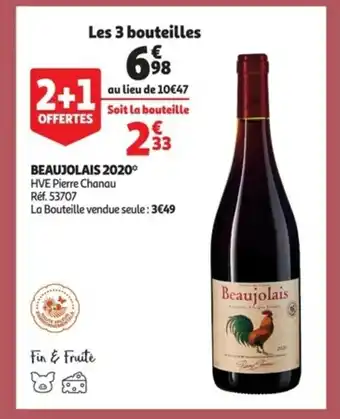 Auchan Beaujolais 2020 offre